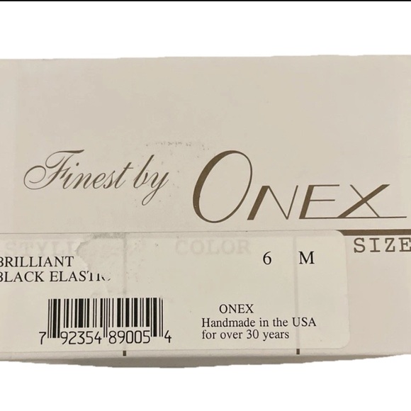 Onex Finest Black Rhinestone Slide Sandals – Size 6M - Picture 8 of 8